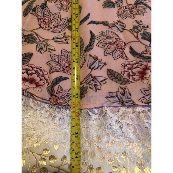 SOLD: For Love & Lemons Bee Balm Lace Mini Dress - Picture 7 of 8